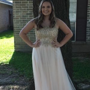 Jeweled Camille La Vie Prom Dress